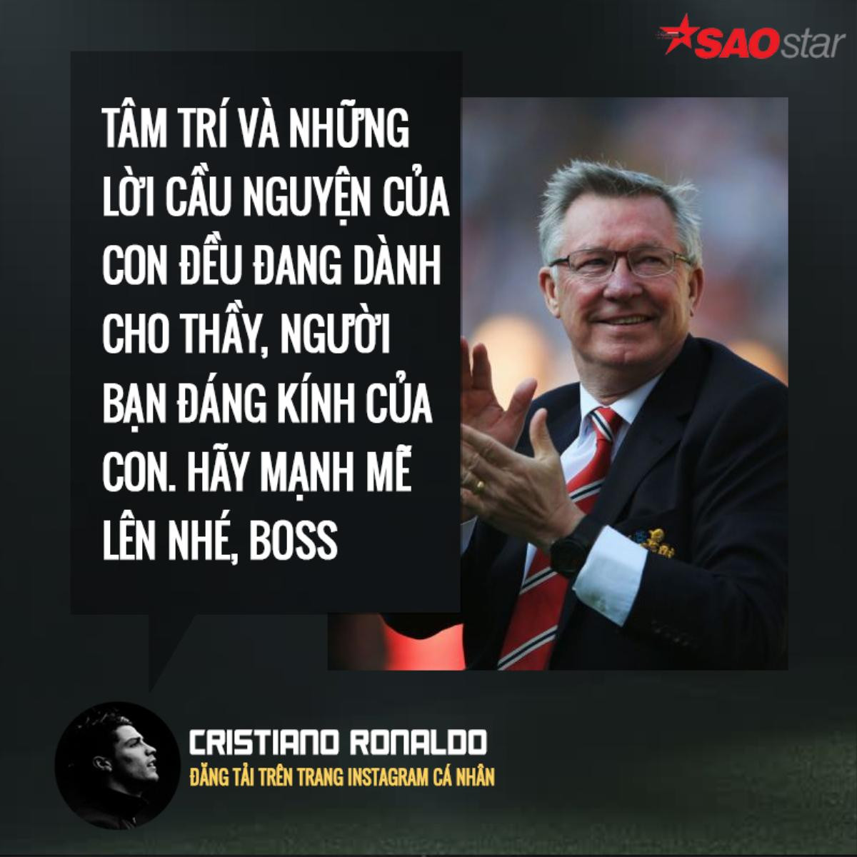 Sir Alex - Ronaldo: Những nghĩa cử đặc biệt của cậu học trò dành tặng cho ngài 'máy sấy tóc' Ảnh 2