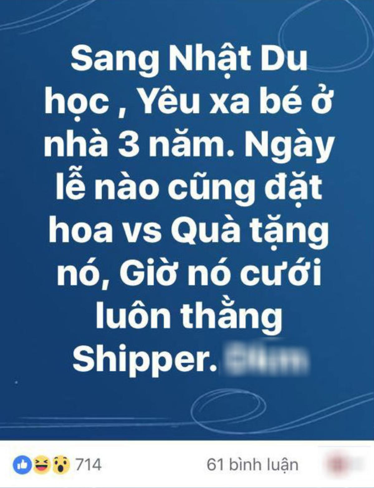 Yêu xa ngày lễ nào cũng đặt hoa và quà, 3 năm sau bạn gái… cưới luôn shipper Ảnh 1