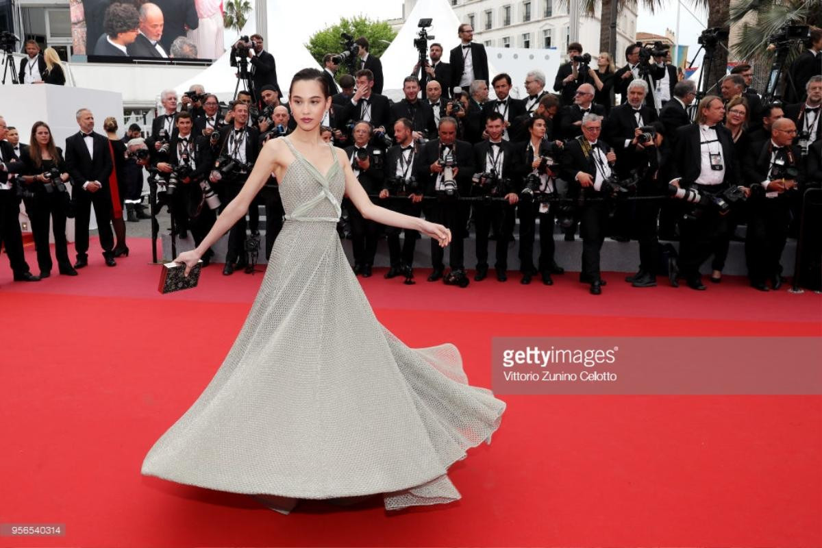 Thảm đỏ Cannes 2018 ngày 2: Lý Nhã Kỳ làm 'báo đen', Kiko Mizuhara và Vương Lệ Khôn xinh như nữ thần Ảnh 10