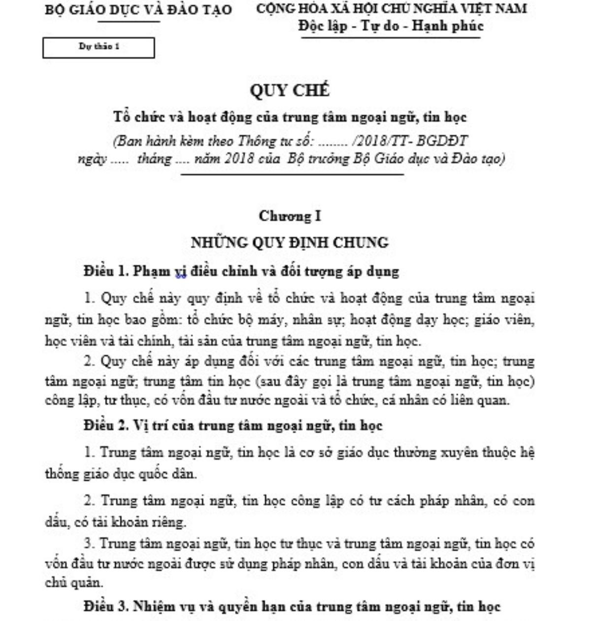 Sau vụ cô giáo chửi học viên 'óc lợn', Bộ GD&ĐT rà soát Trung tâm Anh ngữ trên cả nước và chuẩn bị ra dự thảo mới Ảnh 2