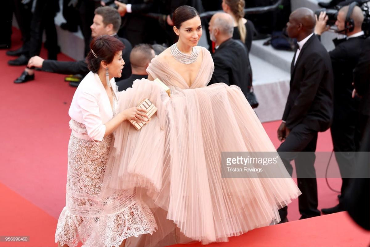 Thảm đỏ Cannes 2018 ngày 3: Lý Nhã Kỳ 'tím mộng mơ' nổi bật hơn nhiều mỹ nhân Châu Á Ảnh 16