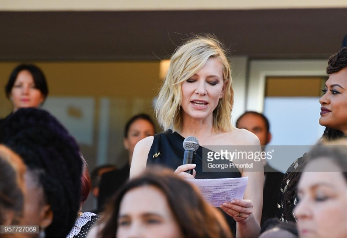 Cate Blanchett tập hợp 82 ngôi sao để kêu gọi sự bình đẳng về nữ quyền tại LHP Cannes 2018 Ảnh 11