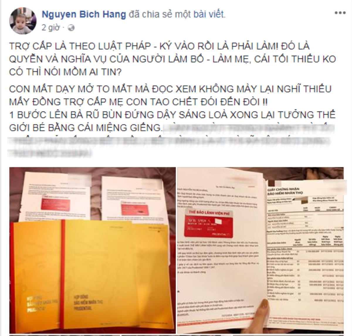 Hằng Túi bất ngờ đăng đàn tố chồng cũ không chu cấp tiền nuôi con Ảnh 2