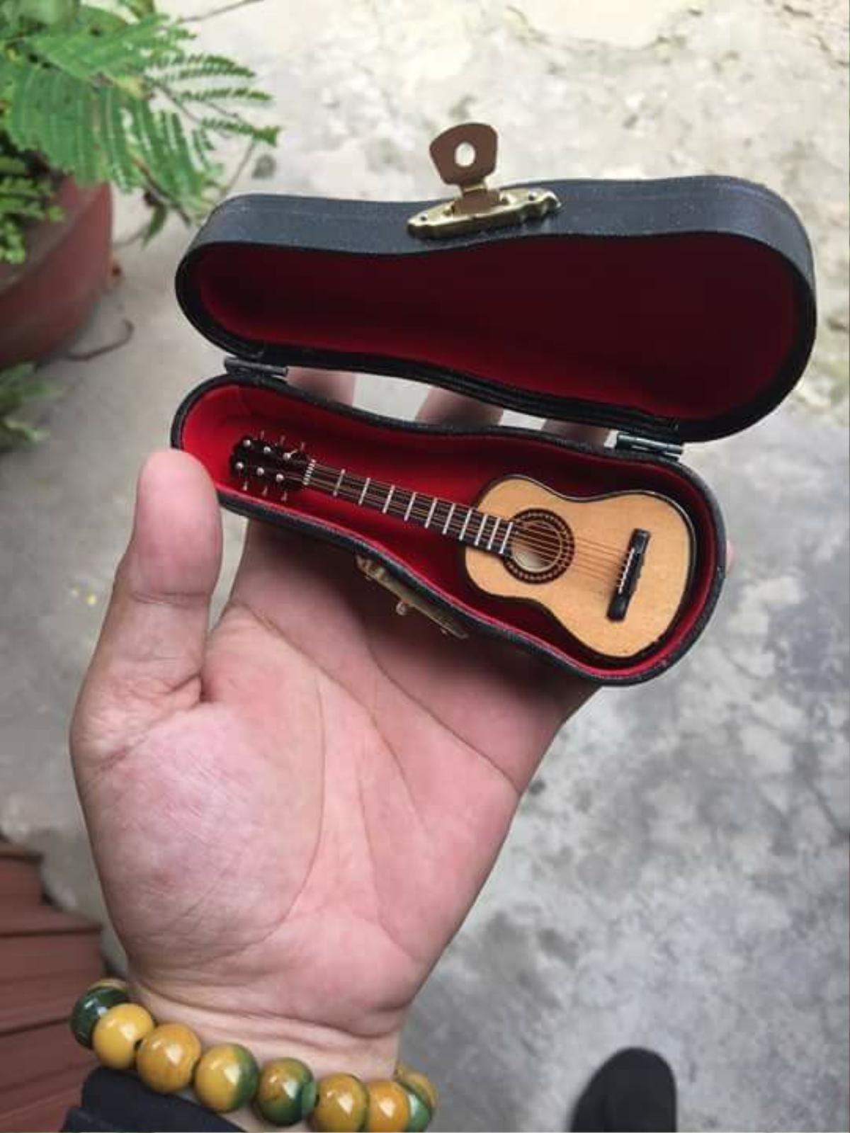 Đặt đàn guitar nào ngờ nhận được phiên bản 'mini của mini', anh chàng 'khóc cạn nước mắt' còn dân mạng cười rụng rốn Ảnh 3