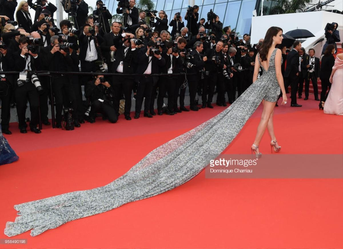 'Shock văn hóa' với những gương mặt 'lố, lộ và dị' trên thảm đỏ Cannes 2018 ngày 7 Ảnh 12