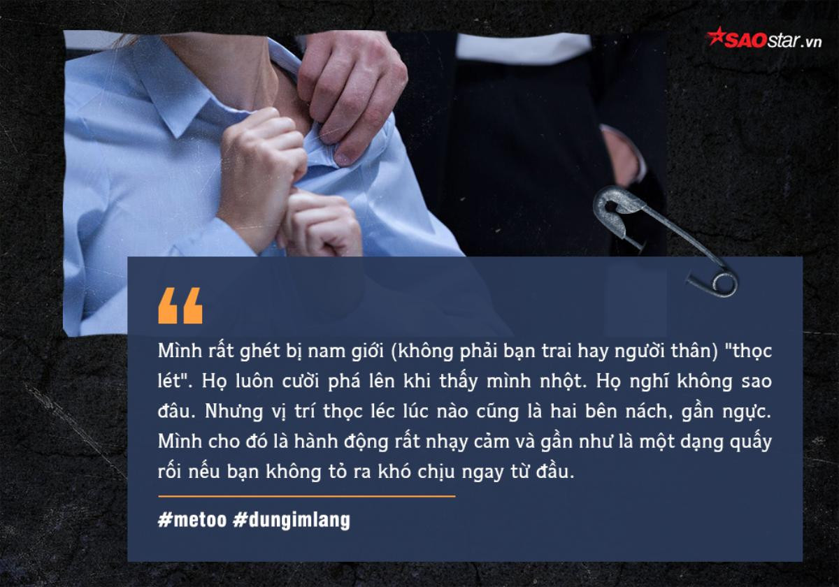 Quấy rối tình dục có thể xuất hiện mọi lúc mọi nơi, dưới mọi hình dạng nhưng không phải ai cũng đủ can đảm nói ra Ảnh 8