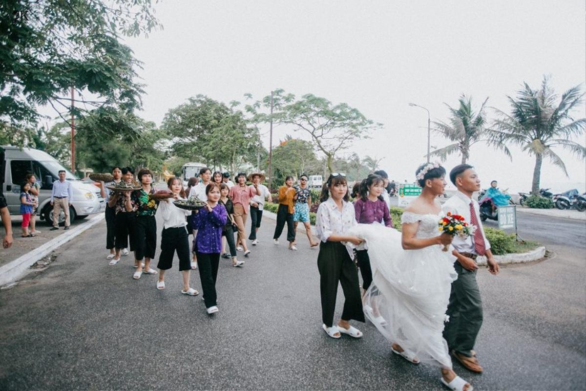 Bộ ảnh kỷ yếu tái hiện đám cưới 'cô dâu là nam' độc nhất của teen Hải Phòng Ảnh 1