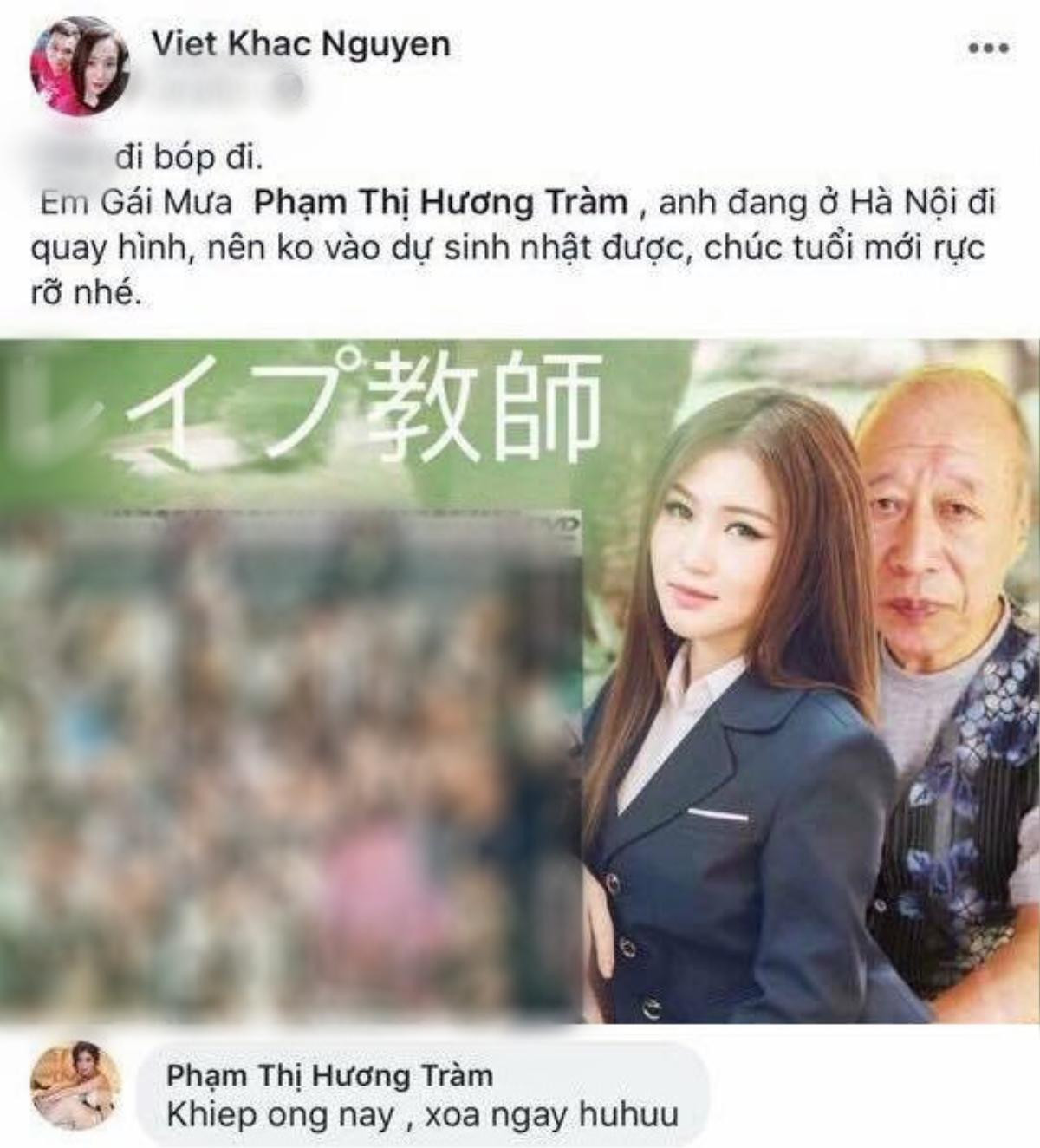 Ghép ảnh Hương Tràm cùng diễn viên JAV để chúc mừng sinh nhật, Khắc Việt gây tranh cãi dữ dội Ảnh 1