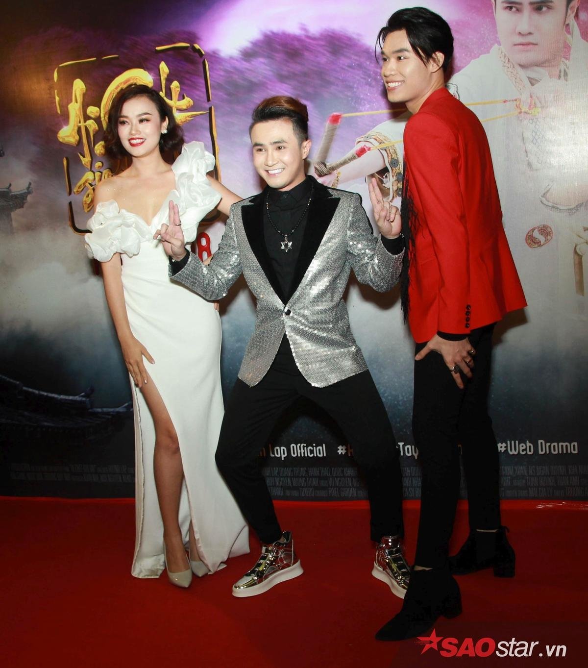 Huỳnh Lập ra mắt web-drama hoành tráng hơn cả phim điện ảnh, sao Việt đến chúc mừng như 'trẩy hội' Ảnh 6