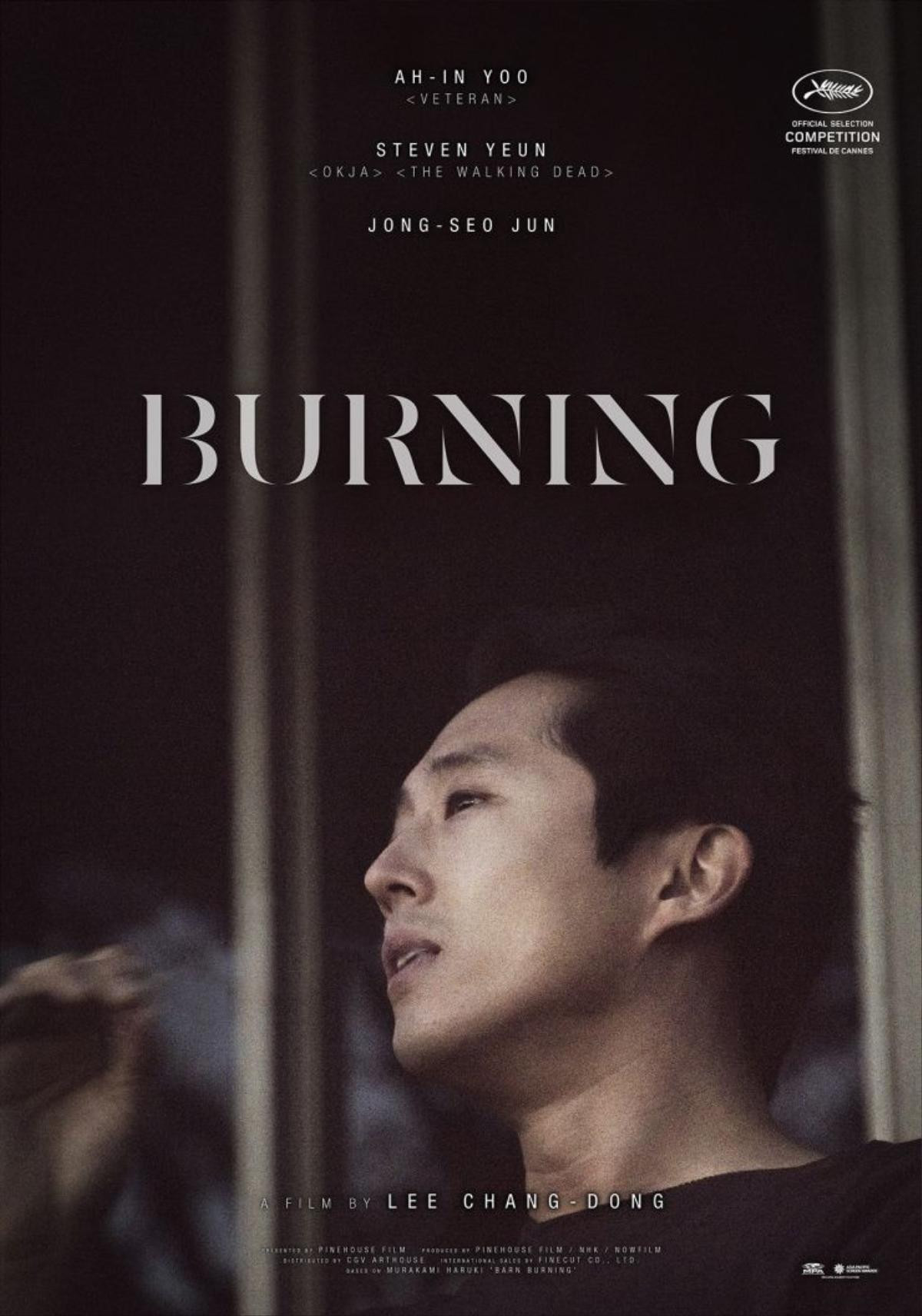 Phim 'Burning' của Yoo Ah In trở thành ứng cử viên số 1 cho giải thưởng Cành cọ vàng Cannes 2018 Ảnh 3