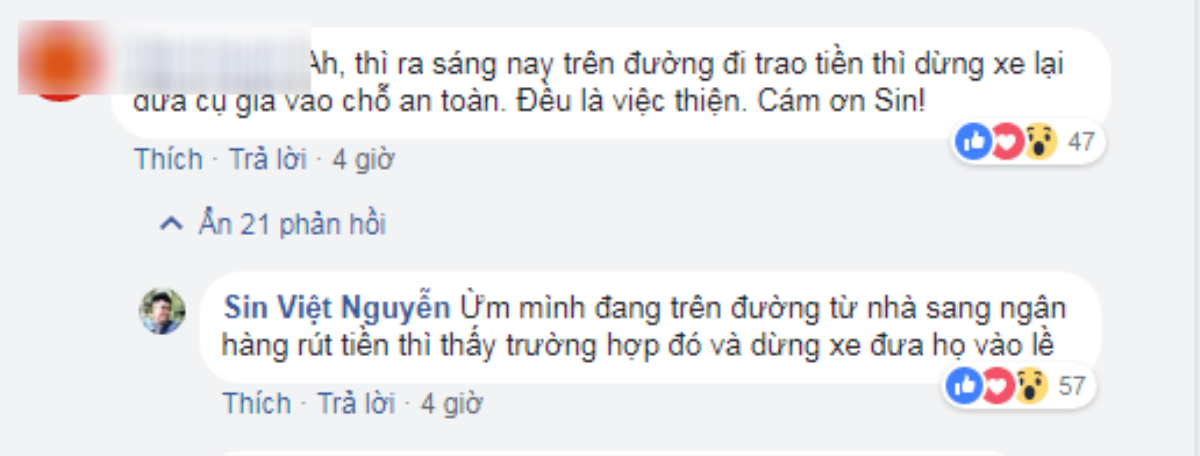 Thấy cụ ông ngồi giữa đường dưới nắng nóng, tài xế trẻ liền xuống xe bế cụ vào nơi an toàn gây xúc động Ảnh 3