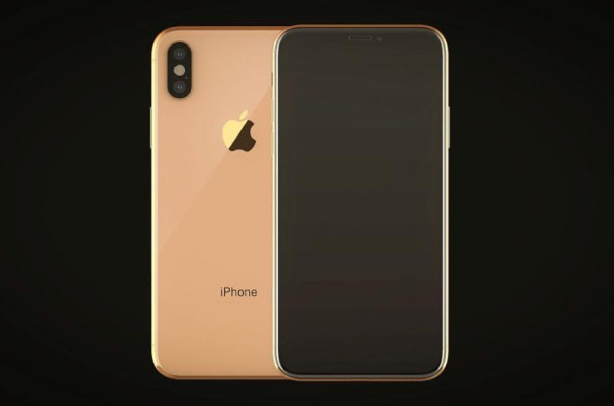 Mãn nhãn với iPhone X phiên bản vàng đồng đẹp khó kìm lòng Ảnh 1