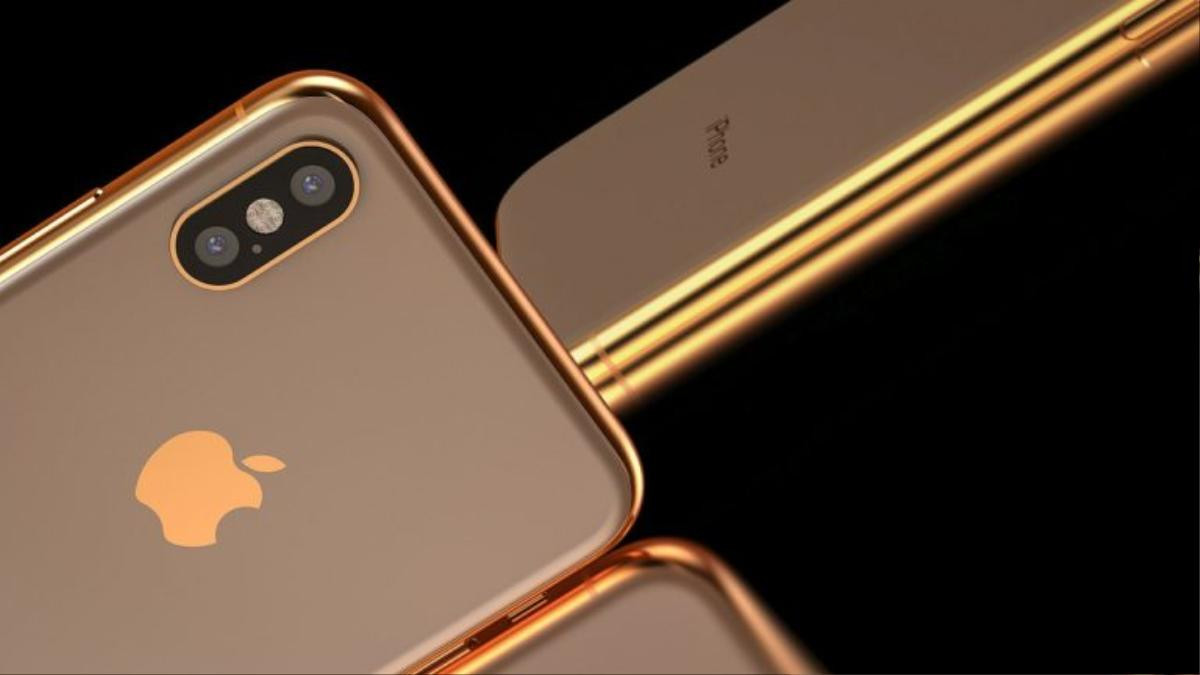 Mãn nhãn với iPhone X phiên bản vàng đồng đẹp khó kìm lòng Ảnh 3