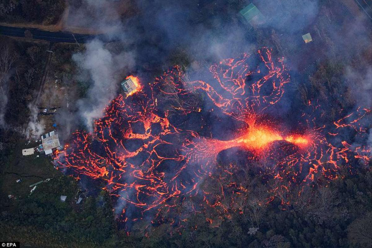 Kinh sợ cảnh nham thạch núi lửa 'nhảy múa' ở Hawaii Ảnh 15