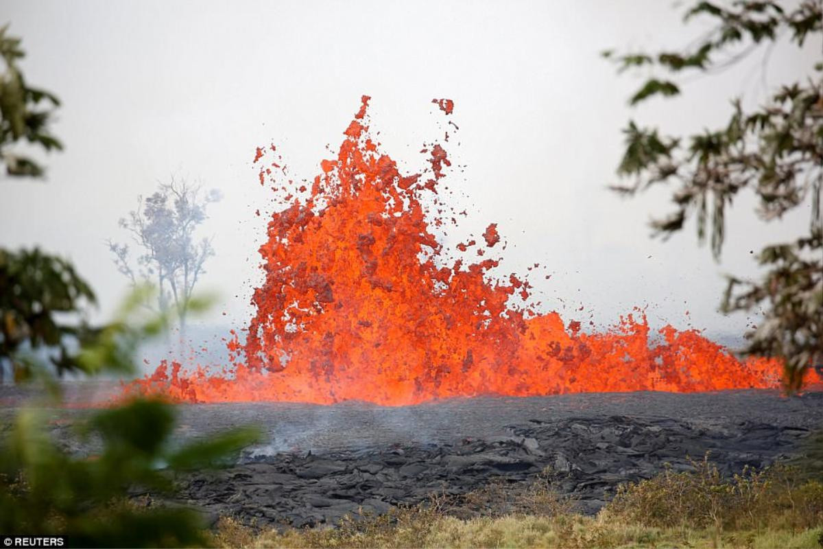 Kinh sợ cảnh nham thạch núi lửa 'nhảy múa' ở Hawaii Ảnh 3