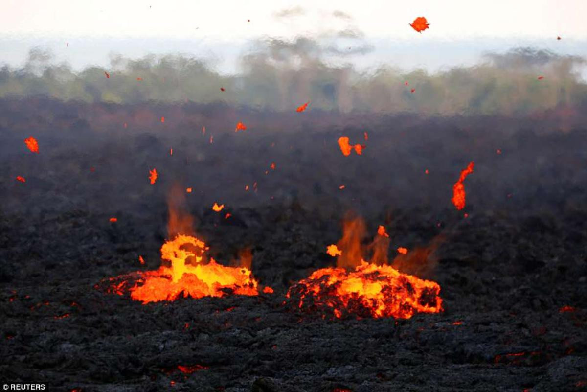 Kinh sợ cảnh nham thạch núi lửa 'nhảy múa' ở Hawaii Ảnh 4