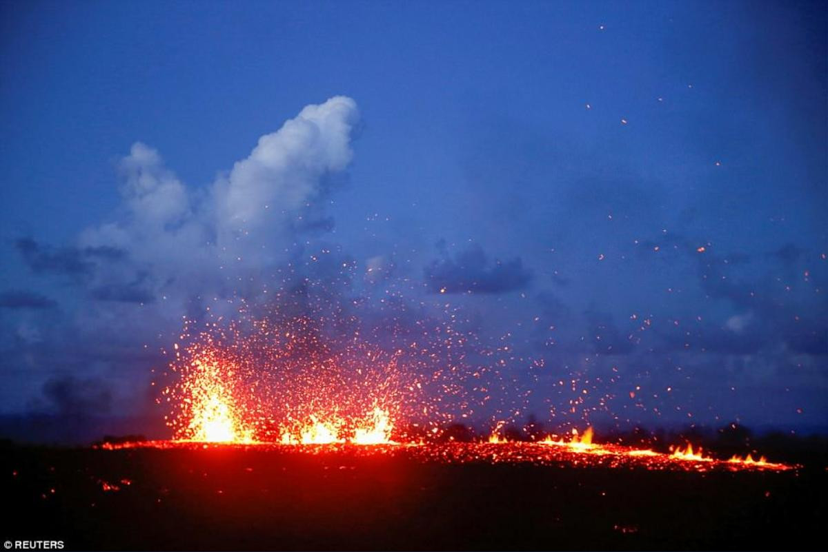 Kinh sợ cảnh nham thạch núi lửa 'nhảy múa' ở Hawaii Ảnh 5