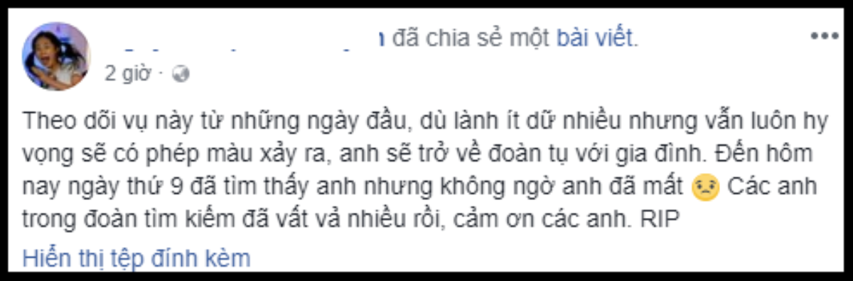 Cư dân mạng tiếc thương phượt thủ 24 tuổi tử vong tại cung đường Tà Năng - Phan Dũng Ảnh 6