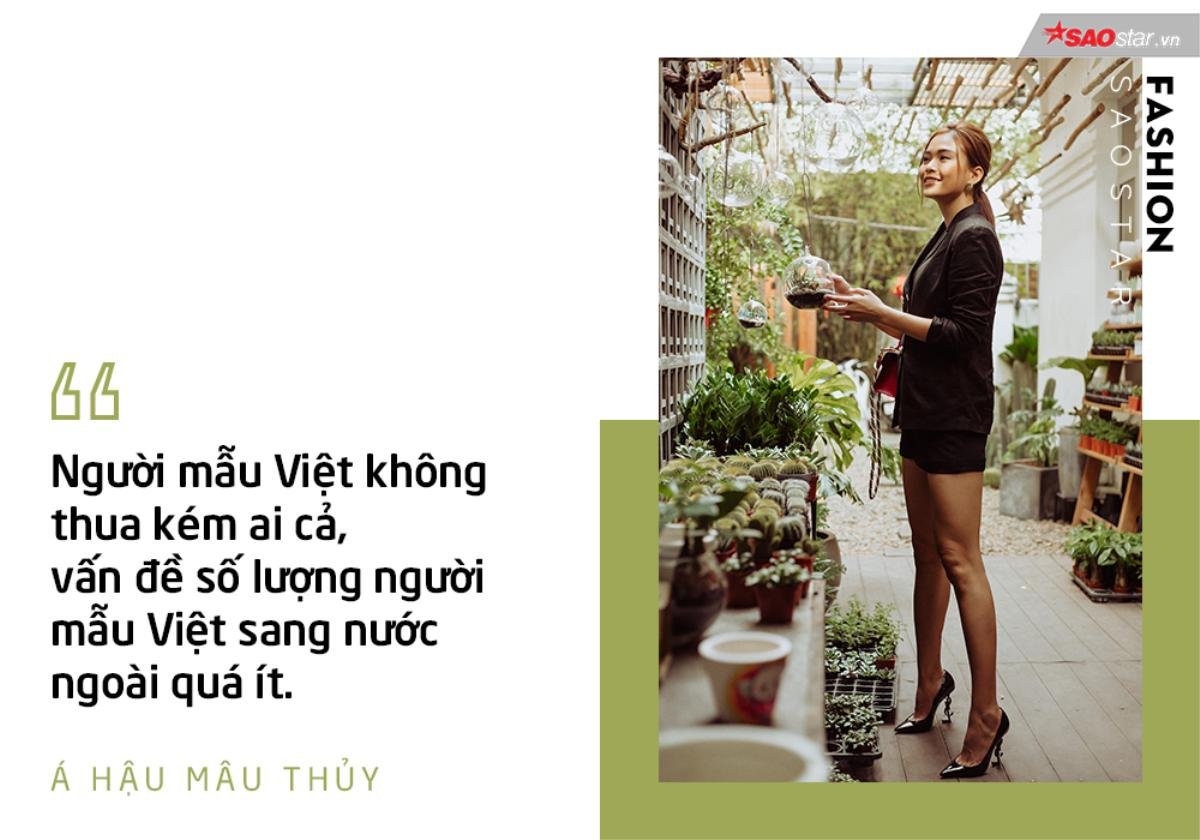 Á hậu Mâu Thủy: 'Tôi từng bị quỵt nửa năm tiền lương khi catwalk ở quốc tế, tay không trở về nước' Ảnh 2