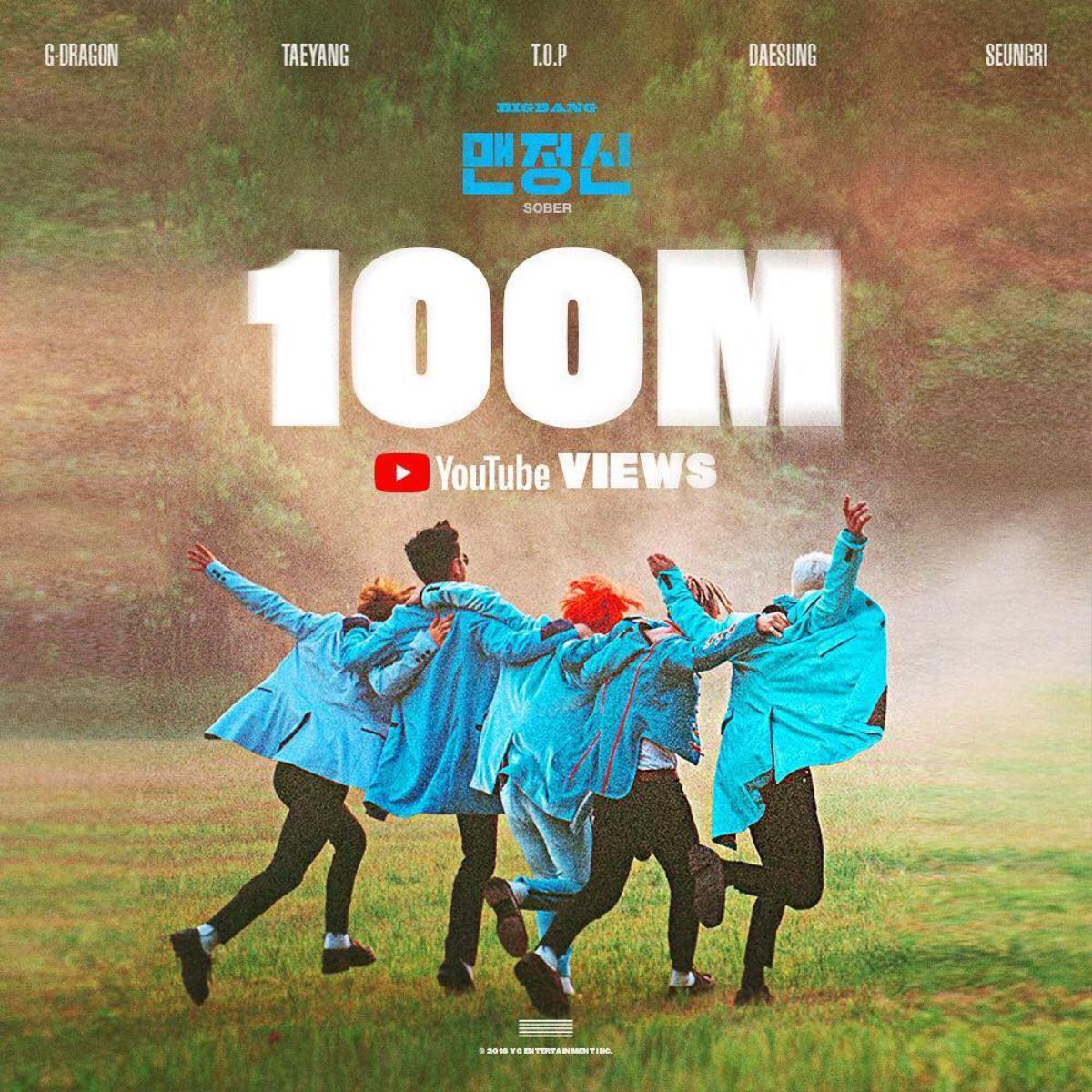 Fan lười 'cày view' nhưng BigBang đã có MV thứ 9 đạt trăm triệu lượt xem trên Youtube Ảnh 1