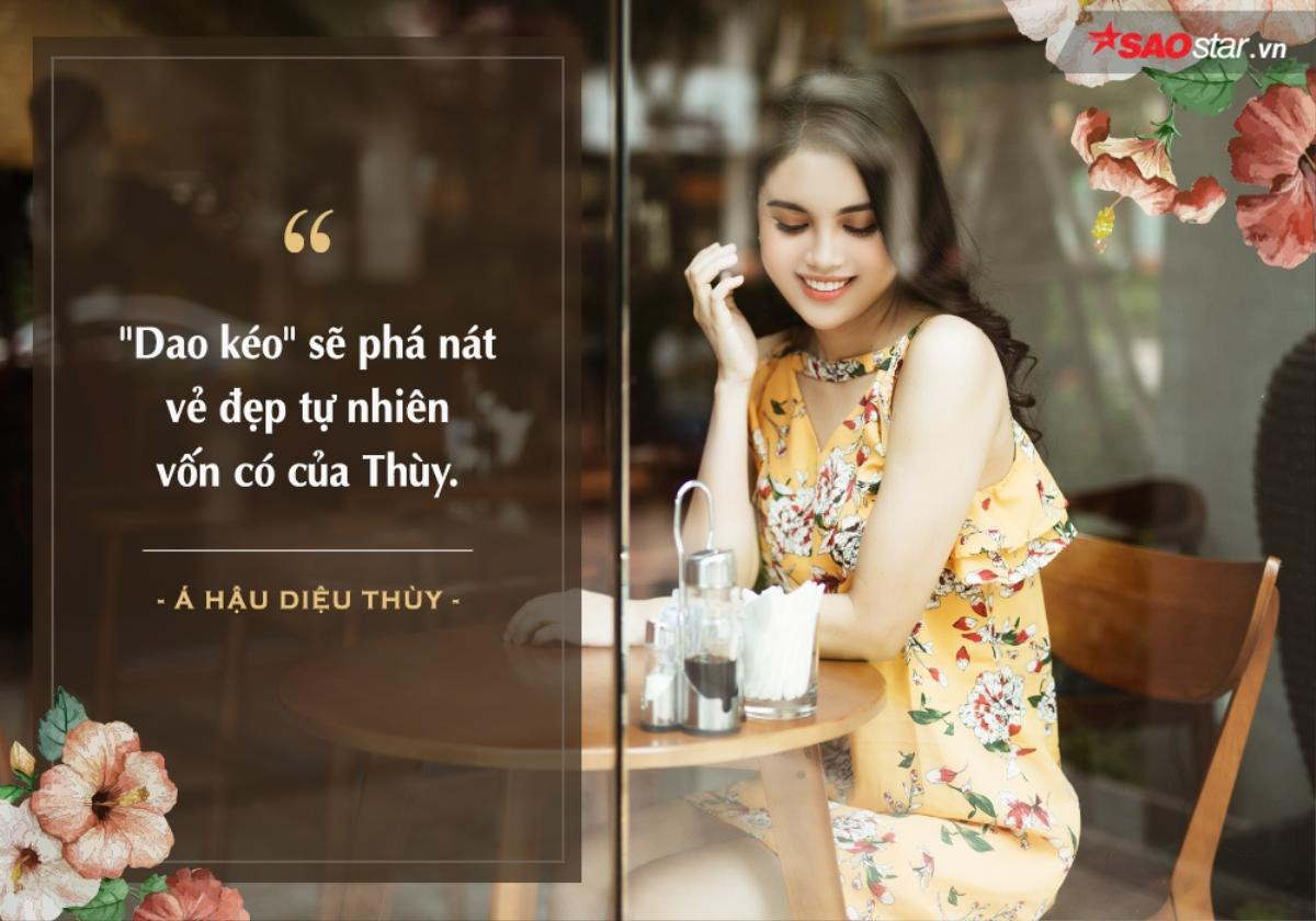 Á hậu Đại dương Diệu Thùy: 'Tôi sẽ không để PTTM phá nát vẻ đẹp tự nhiên của mình' Ảnh 9