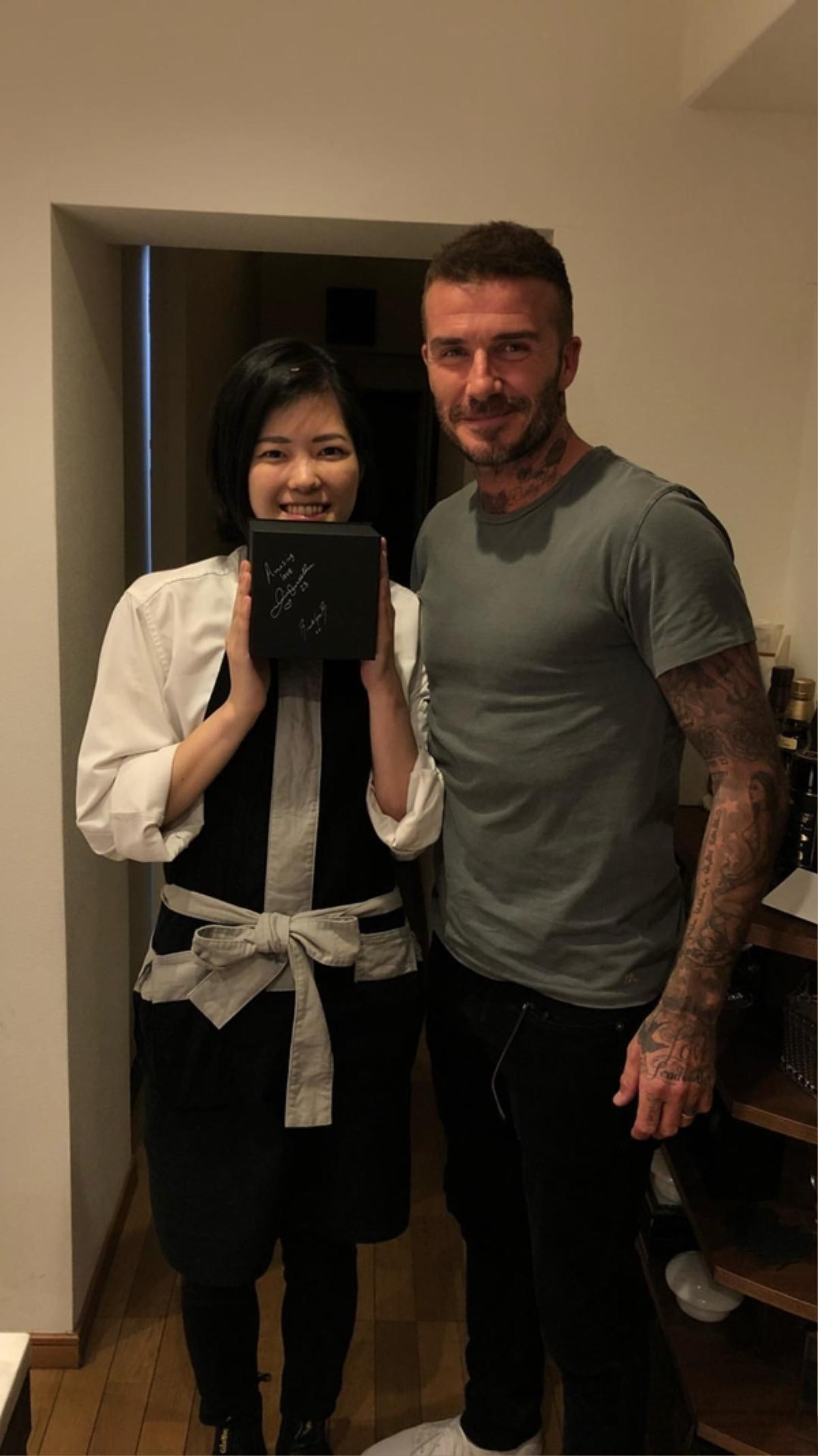 Bố con David Beckham khoe ảnh bụi bặm nhưng siêu yêu khi đi du lịch ở Nhật Bản Ảnh 3