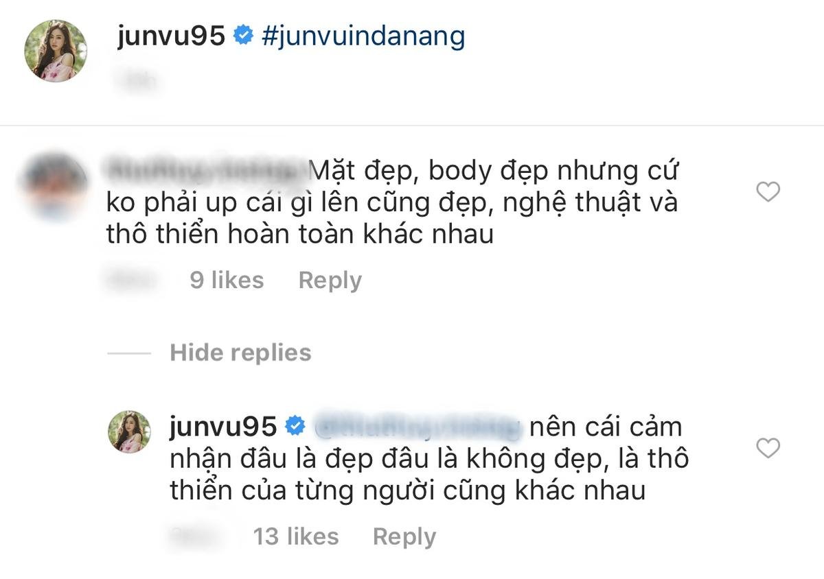 Bị anti-fan chê ảnh bikini 'thô thiển', Jun Vũ thẳng thắn lên tiếng đáp trả Ảnh 5