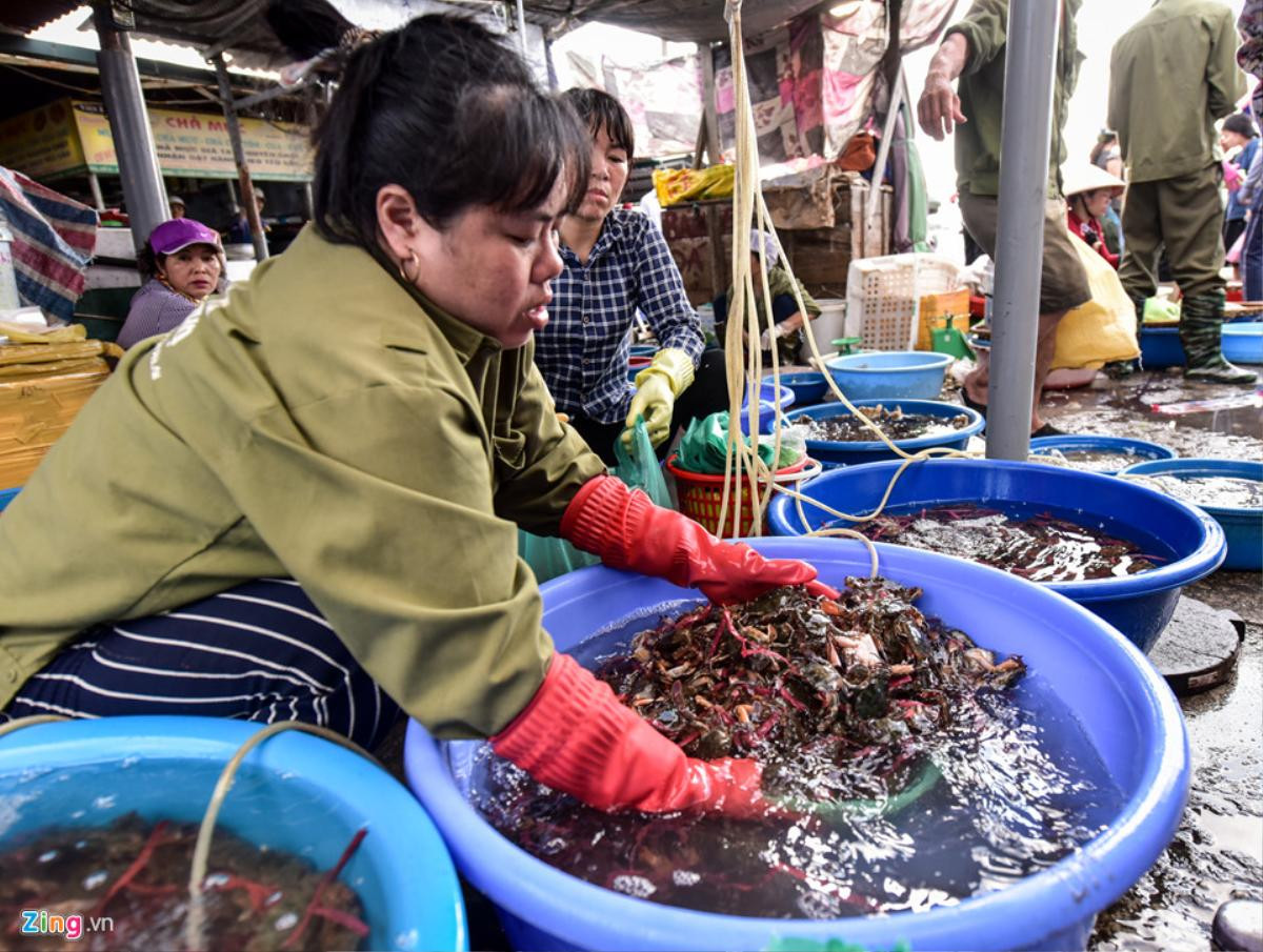 Chợ cá Bến Do nhộn nhịp lúc bình minh Ảnh 6