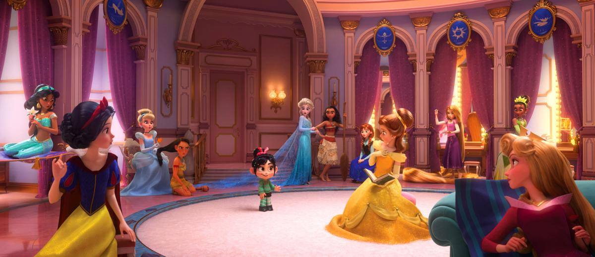 Các nàng công chúa của Disney cùng hội ngộ trong phim hoạt hình 'Wreck It Ralph 2' Ảnh 1