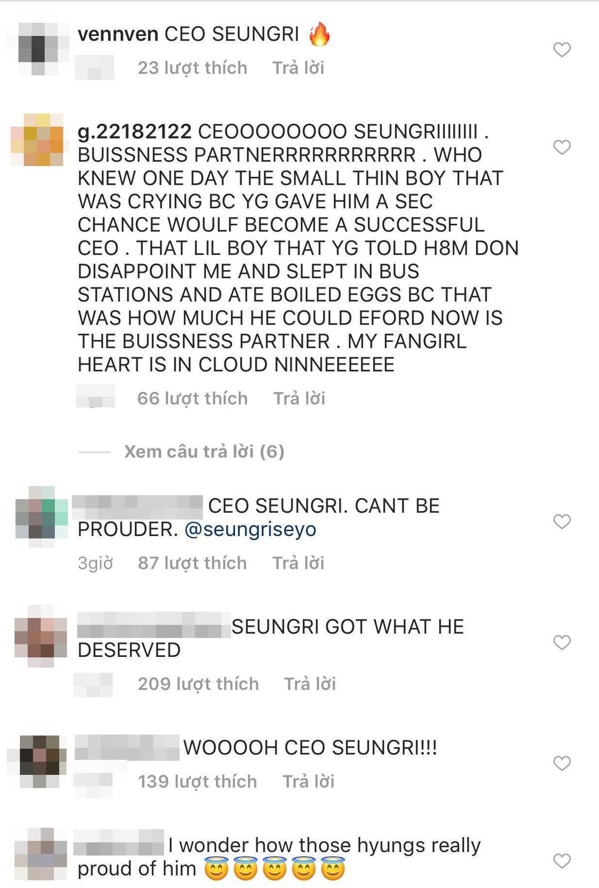 Fan phấn khích trước thông tin Seungri trở thành CEO công ty con của YG Entertaiment Ảnh 3