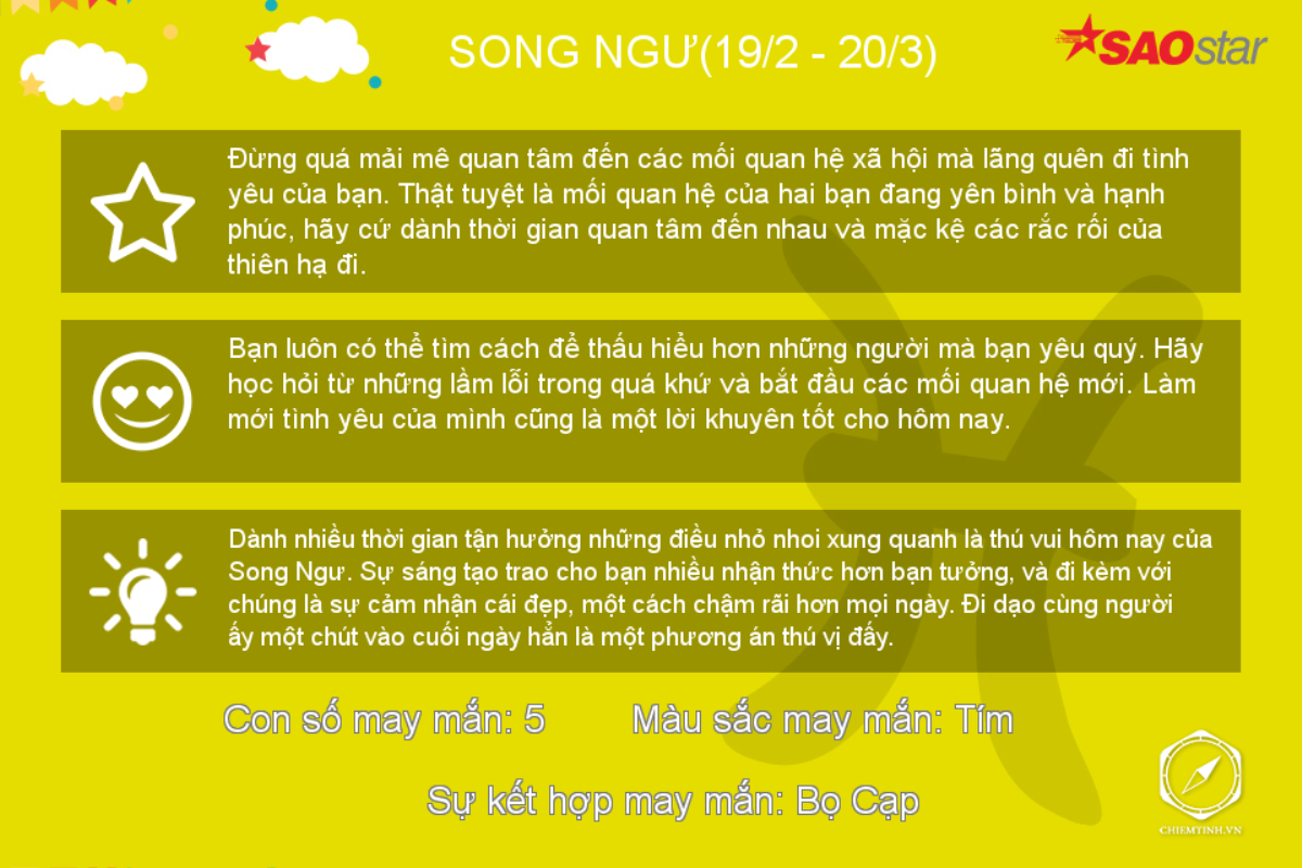 Thứ Sáu (8/6) của bạn: Bọ Cạp thích hợp làm ‘bà mối’; Bạch Dương đừng tự làm bản thân mệt mỏi Ảnh 12