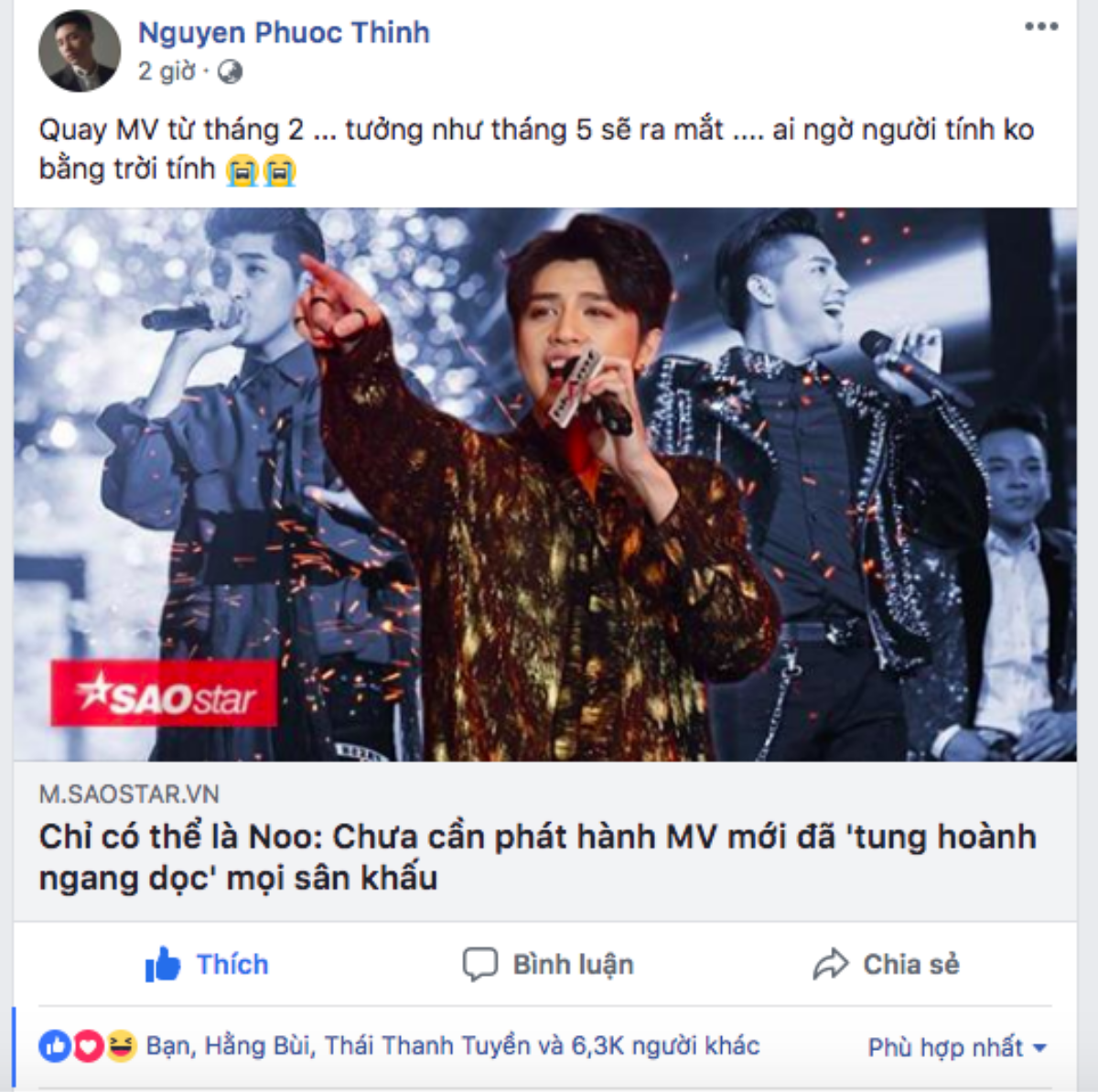 Noo Phước Thịnh: 'Quay MV từ tháng 2, tưởng tháng 5 được ra mắt, ai ngờ…' Ảnh 3