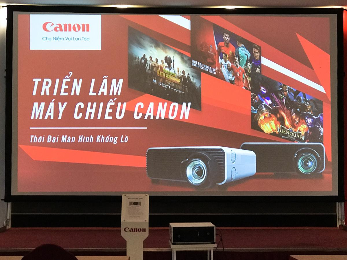 Canon giới thiệu loạt máy chiếu cho gia đình và doanh nghiệp tại Việt Nam Ảnh 1