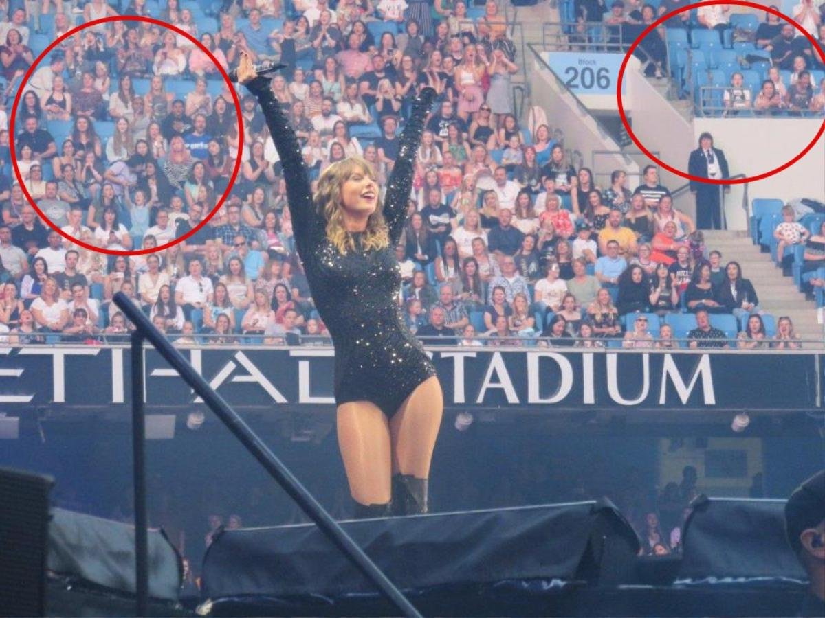 Reputation Tour Manchester: Mạnh miệng là thế ai ngờ Taylor 'bất lực' nhìn 18.000 ghế trống Ảnh 2