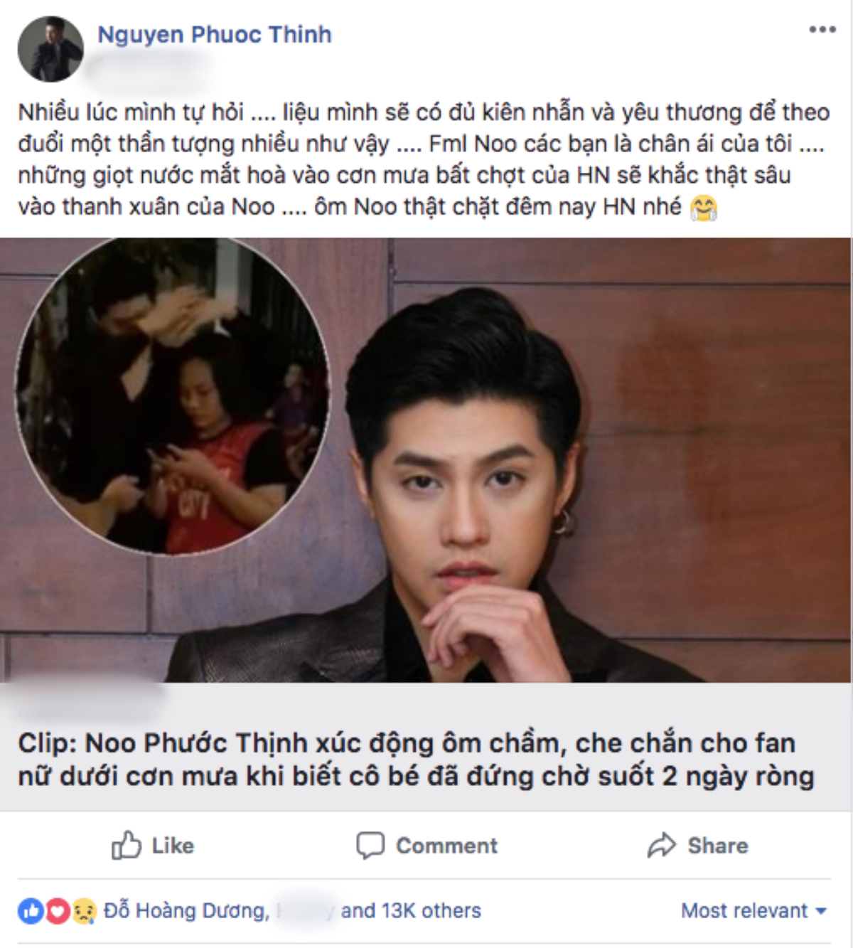 Thương fan như Noo Phước Thịnh: 'Thỉnh cầu' vệ sĩ 'nhẹ tay' với người hâm mộ vì 'em xót lắm' Ảnh 4