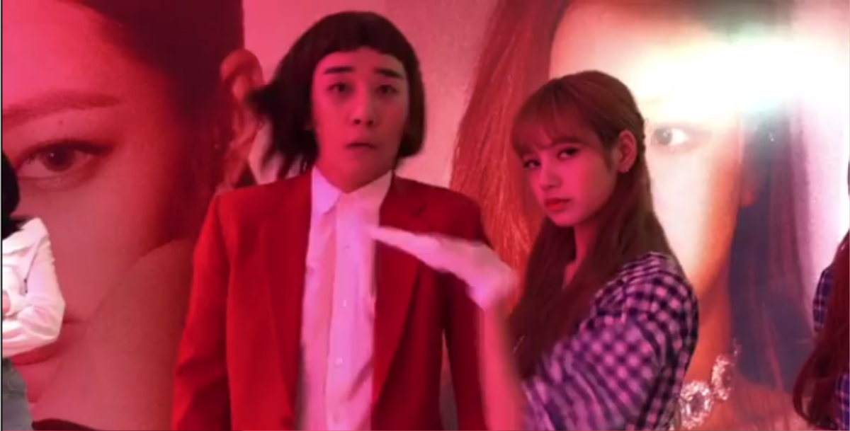 Clip hot: Seungri (BigBang) hóa thành viên thứ 5 của BlackPink, 'quẩy' nhiệt tình hit 'Ddu-Du Ddu-Du'  Ảnh 4