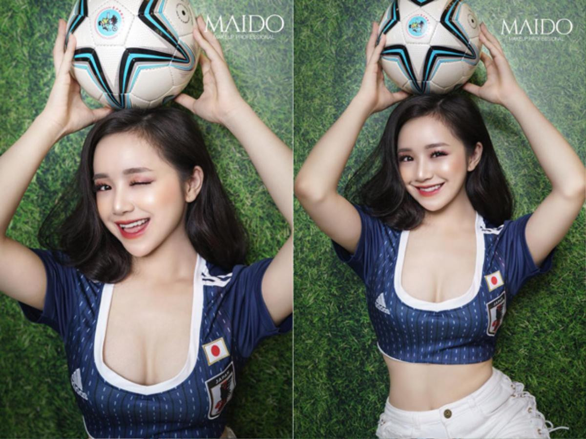 Điểm mặt 3 hotgirl ‘nóng bỏng’ nhất trên sóng VTV dịp Worl Cup 2018 Ảnh 4