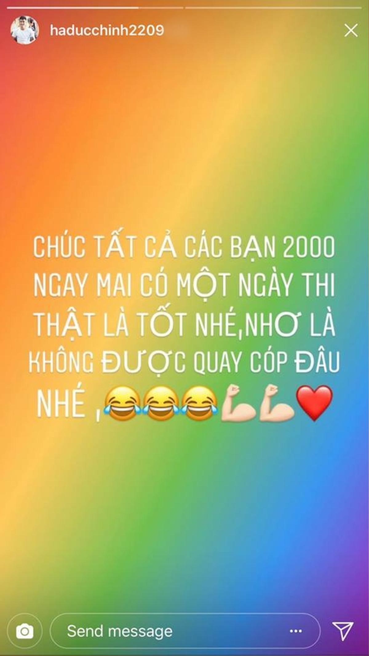 Sao Việt gửi lời chúc các sĩ tử 'vượt vũ môn' thành công! Ảnh 10