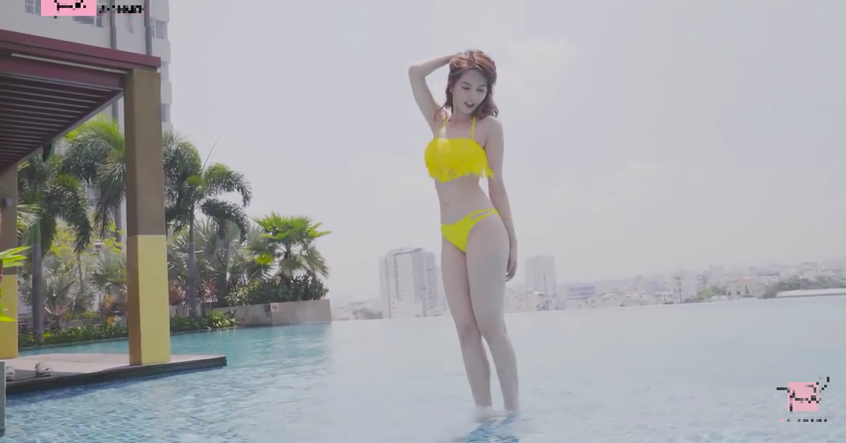 Ngọc Trinh 'mách nước' cho các nàng diện bikini đi biển siêu quyến rũ Ảnh 2