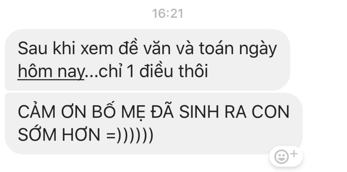 Xem đề thi Toán, thế hệ 9X vỡ òa trong hạnh phúc: 'Cảm ơn bố mẹ đã sinh con ra sớm!' Ảnh 4