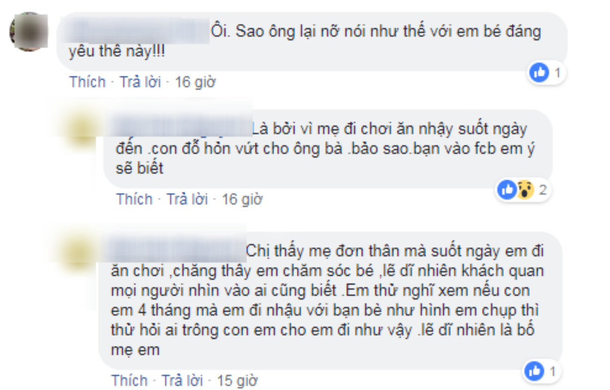 Ông ngoại bắt mang cháu vào trại trẻ mồ côi, mẹ đơn thân đau khổ đăng đàn xin lời khuyên nào ngờ bị dân mạng 'tố' ăn nhậu suốt ngày không chăm con Ảnh 2