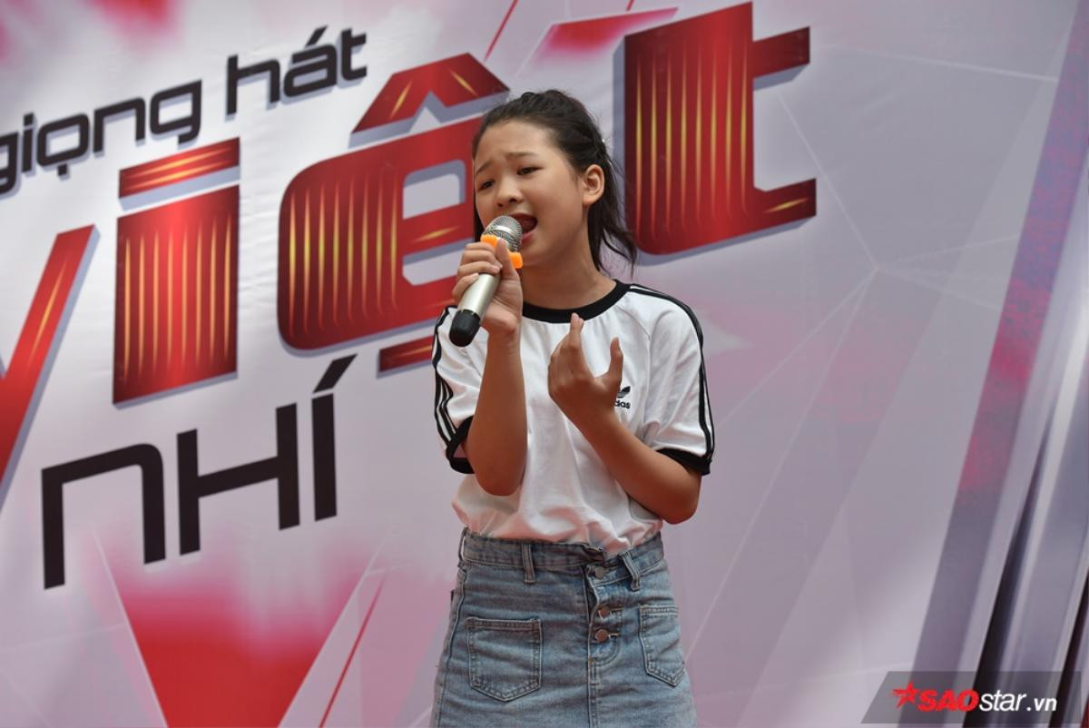 Quán quân Ngọc Ánh cùng dàn thí sinh cũ 'đổ bộ' vòng casting đợt 2 The Voice Kid 2018 Ảnh 3