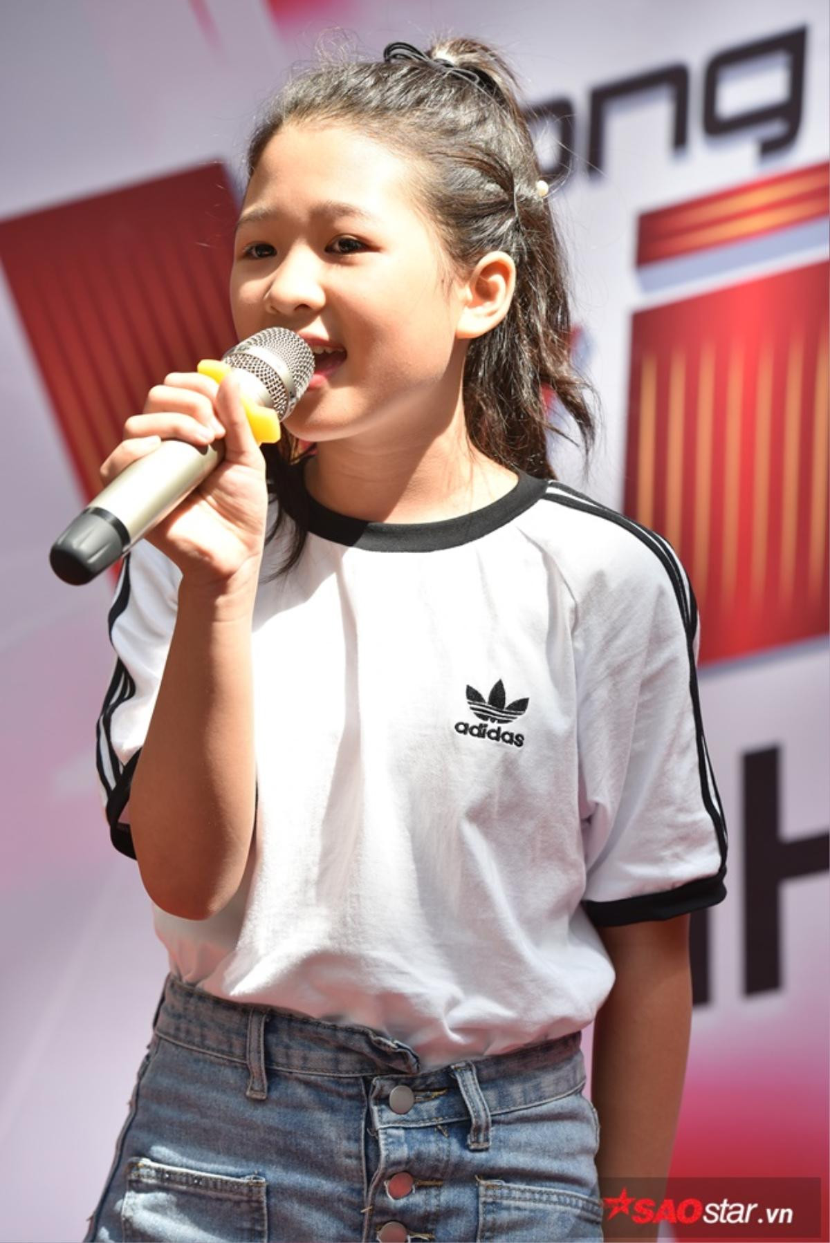 Quán quân Ngọc Ánh cùng dàn thí sinh cũ 'đổ bộ' vòng casting đợt 2 The Voice Kid 2018 Ảnh 1