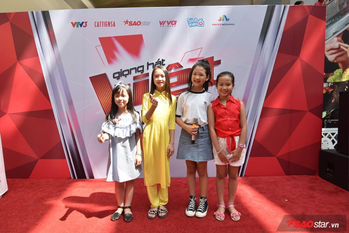 Quán quân Ngọc Ánh cùng dàn thí sinh cũ 'đổ bộ' vòng casting đợt 2 The Voice Kid 2018 Ảnh 8