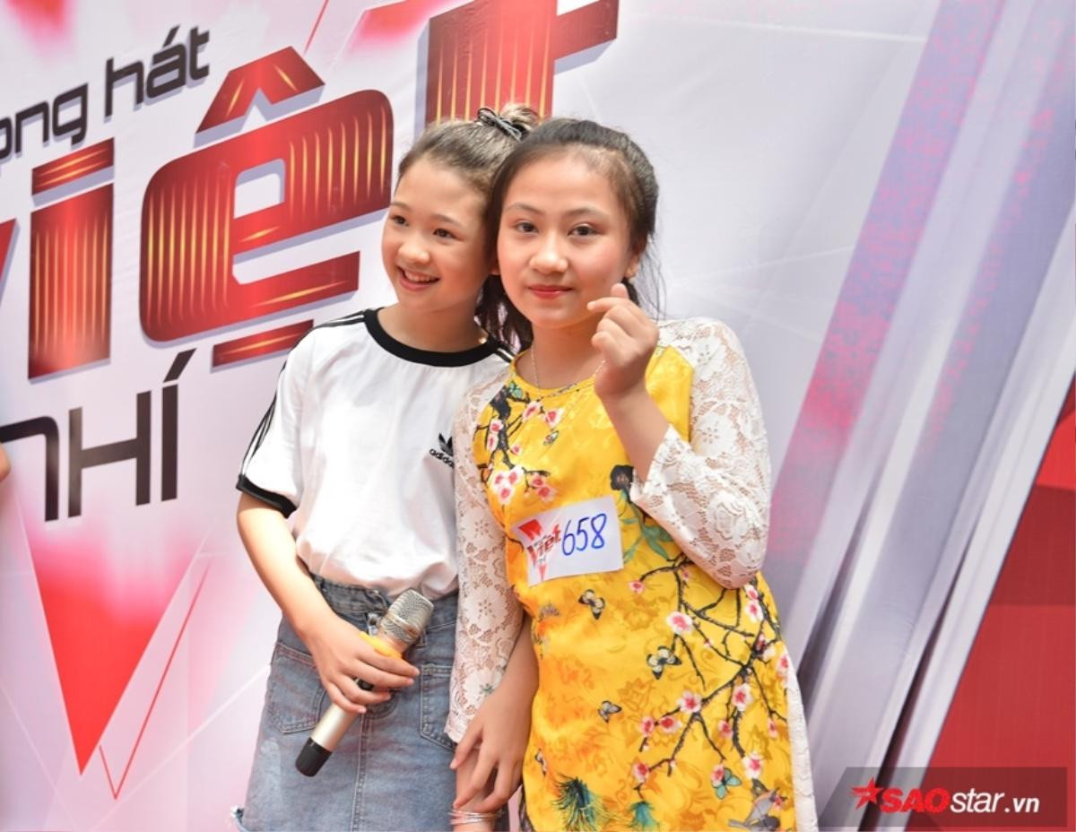 Quán quân Ngọc Ánh cùng dàn thí sinh cũ 'đổ bộ' vòng casting đợt 2 The Voice Kid 2018 Ảnh 11