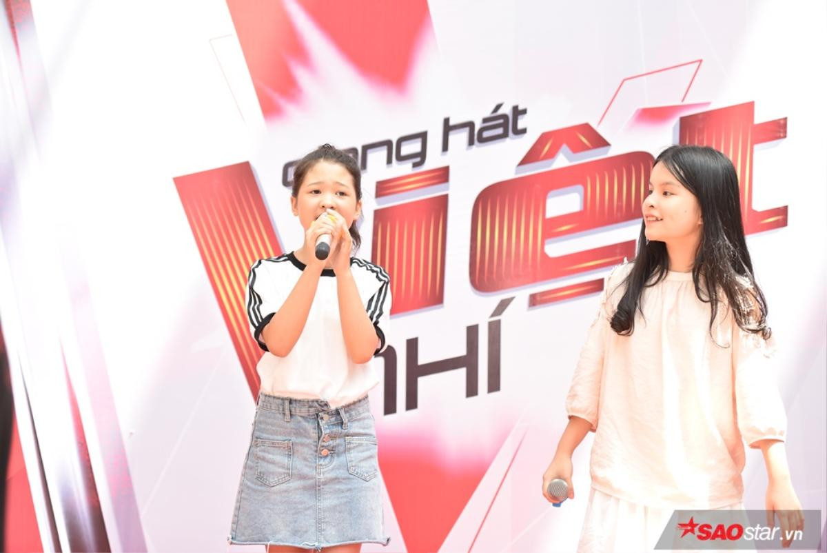 Quán quân Ngọc Ánh cùng dàn thí sinh cũ 'đổ bộ' vòng casting đợt 2 The Voice Kid 2018 Ảnh 5