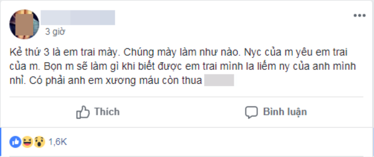 Sụt sùi tố em trai ruột là kẻ thứ 3 giật bạn gái, chàng trai chẳng ngờ cả thế giới xông vào mắng mình Ảnh 1