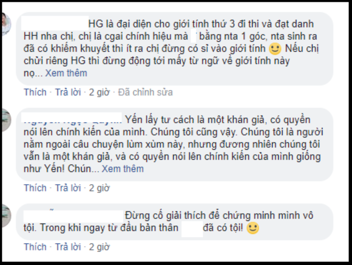 Á khôi Doanh nhân viết tâm thư xin lỗi và cho rằng 'Không có một cơ sở nào khẳng định Hương Giang là đại diện cho giới LGBT VN' Ảnh 5