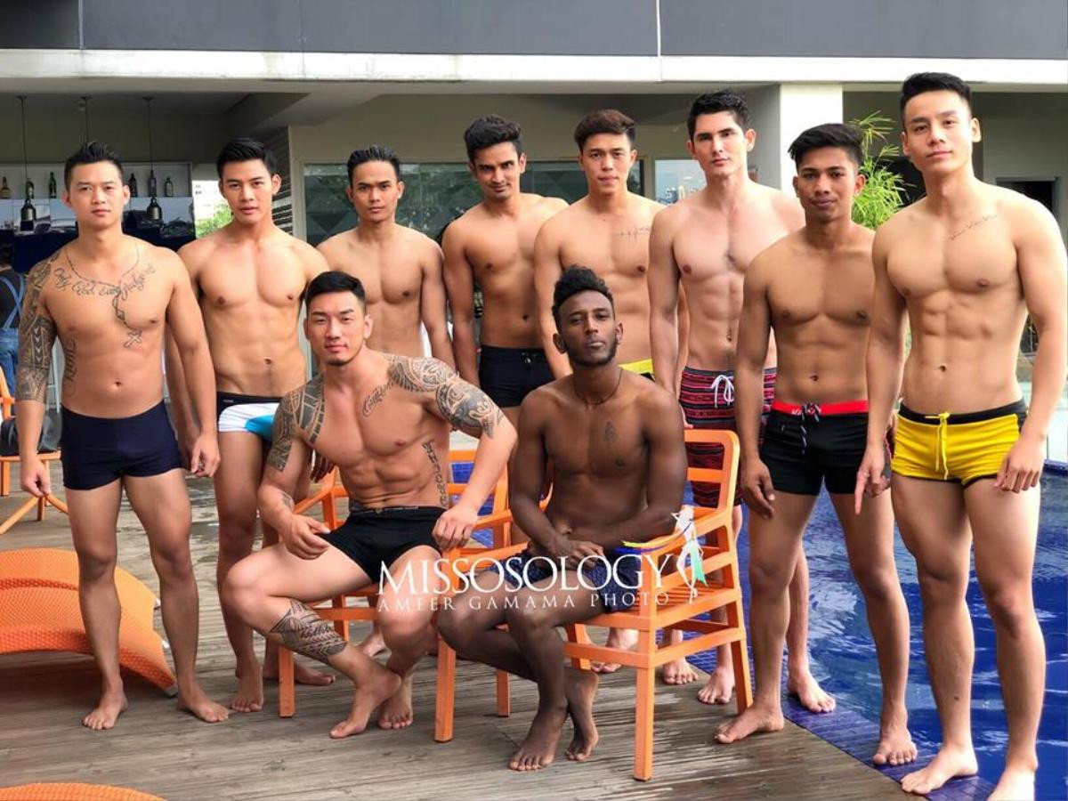 Đại diện Việt khoe cơ bụng 6 múi, 'lấn át' dàn thí sinh Man of The World 2018 Ảnh 5