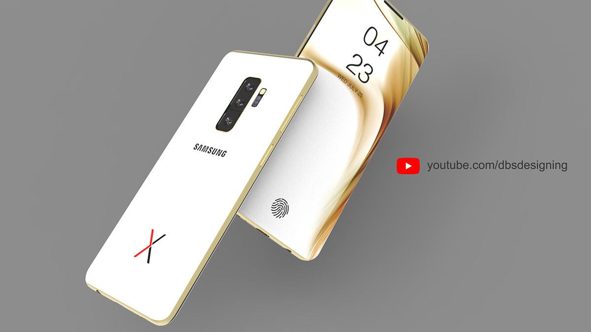 Ngắm Samsung Galaxy X đẹp nhức mắt, iPhone X chắc chắn cũng phải chào thua Ảnh 7